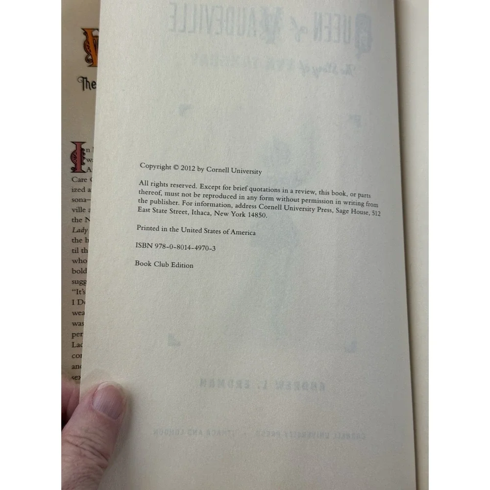 Queen of‎ Vaudeville : The Story of Eva Tanguay Hardcover Andrew L  Erdman